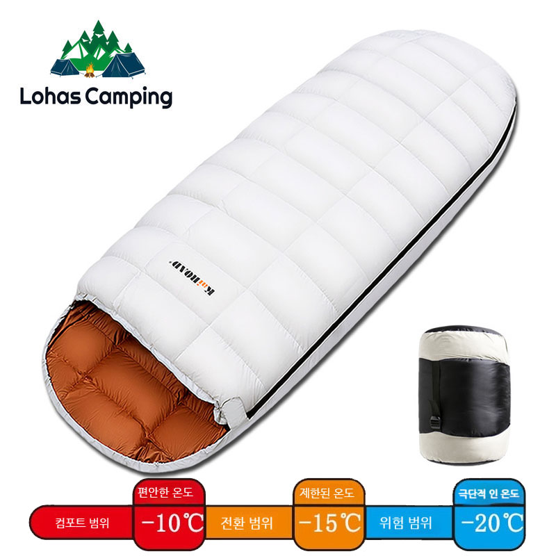 Outdoor Furniture Deals - Lohascamping Down Sleeping bag Adult Machine