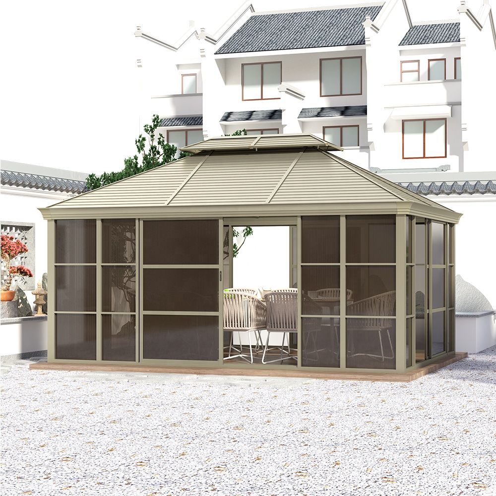 Outdoor Furniture Modern - Garden Buildings Outdoor Sun Room Aluminum