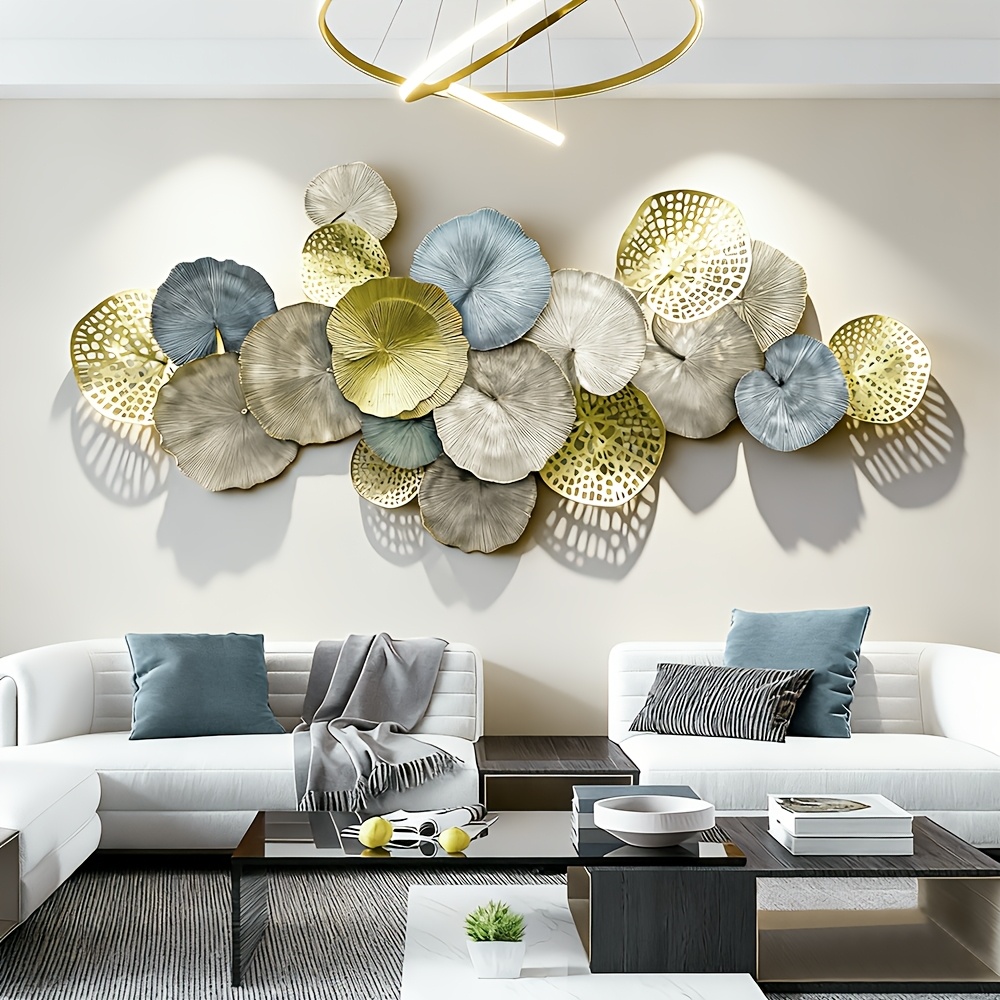 Outdoor Furniture Design - Large Metal Wall Art Decor 52.4