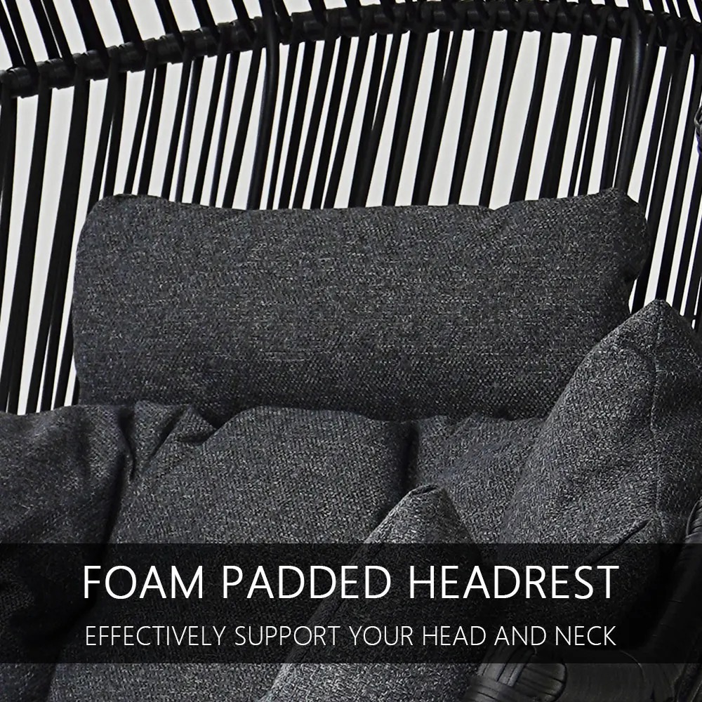 Outdoor Egg Chair PE Wicker Wo - Outdoor Furniture Europe recension och pris