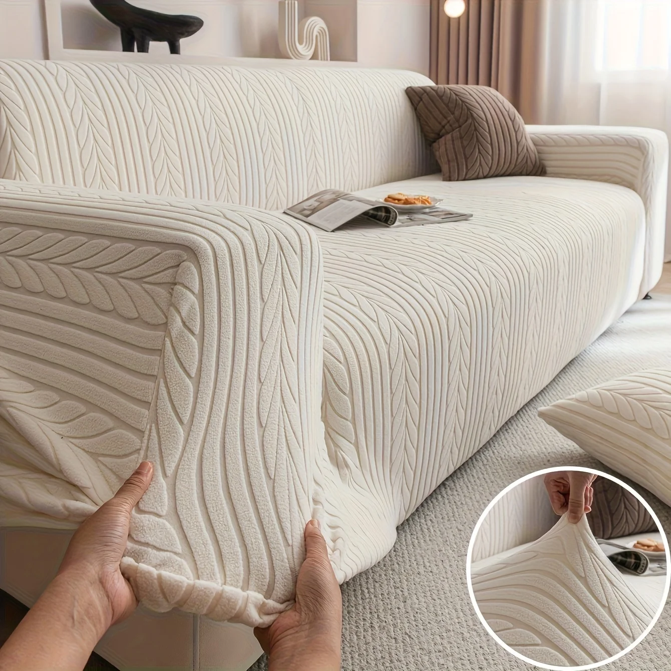 us1 Striped Sofa Cover, Washab - Outdoor Furniture Durable recension och pris