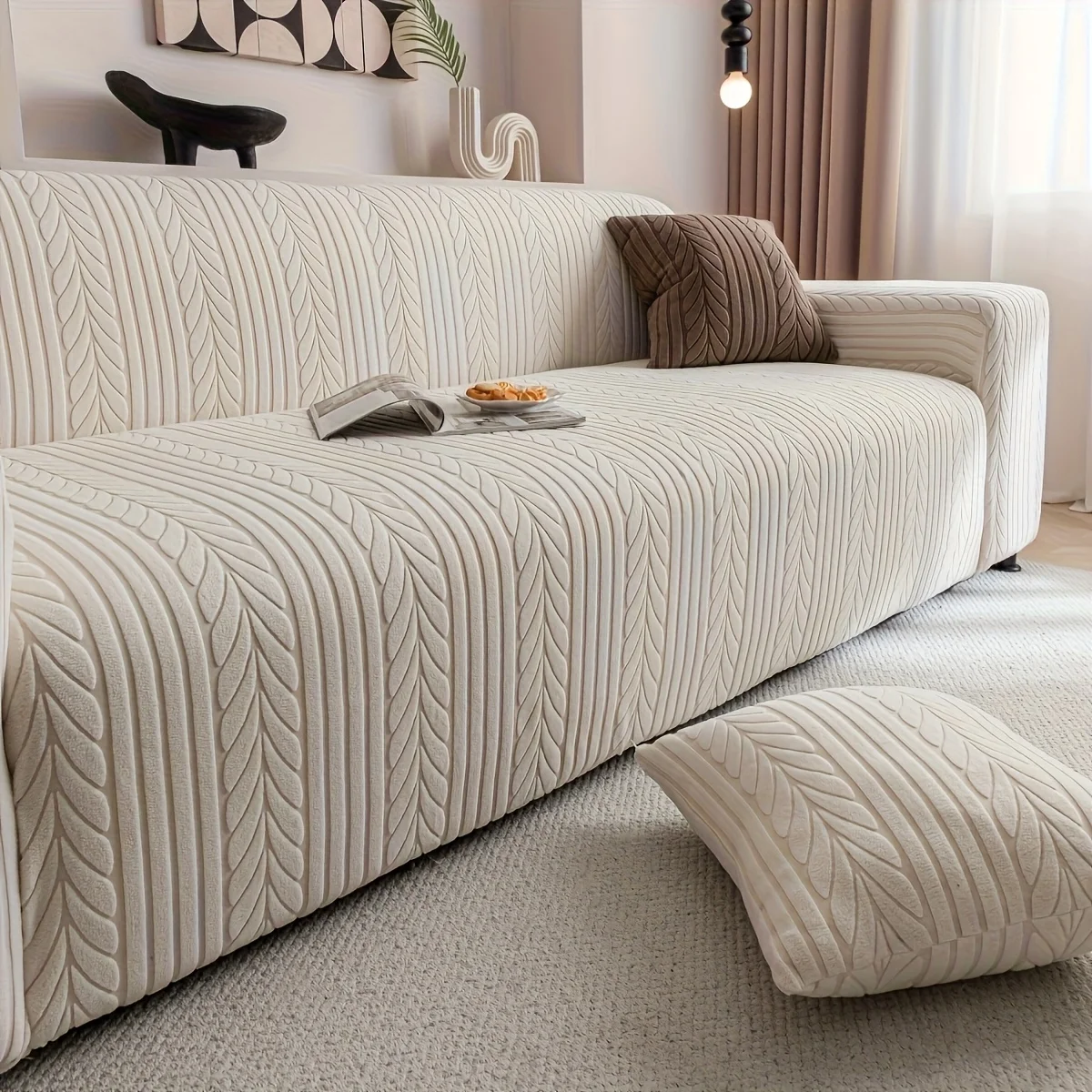 us1 Striped Sofa Cover, Washab - Outdoor Furniture Durable recension och pris