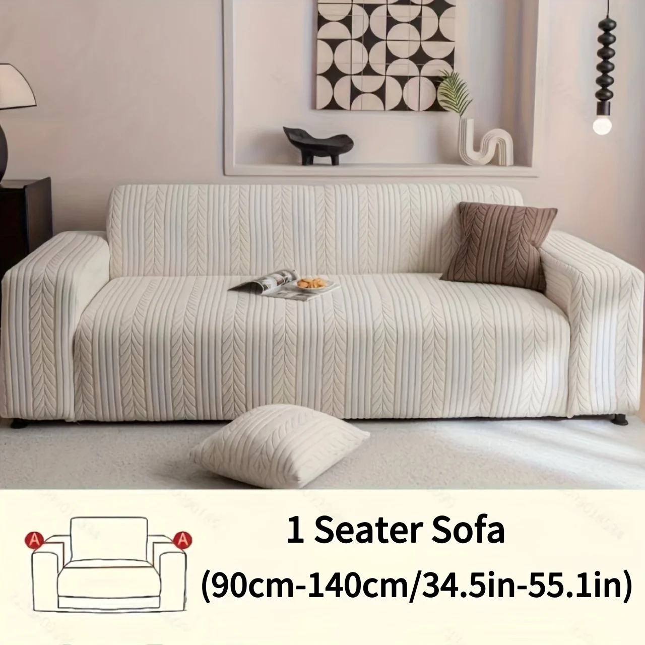 us1 Striped Sofa Cover, Washab - Outdoor Furniture Durable recension och pris