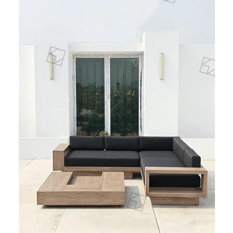 Modern Garden L-Shaped Section - Outdoor Furniture Lounge Set recension och pris