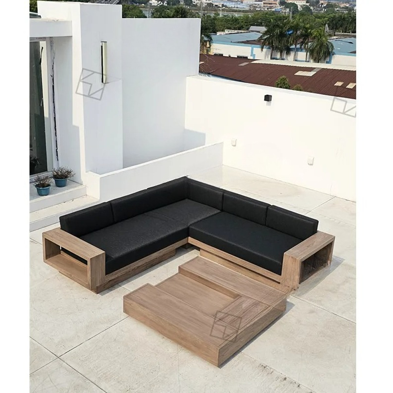 Modern Garden L-Shaped Section - Outdoor Furniture Lounge Set recension och pris