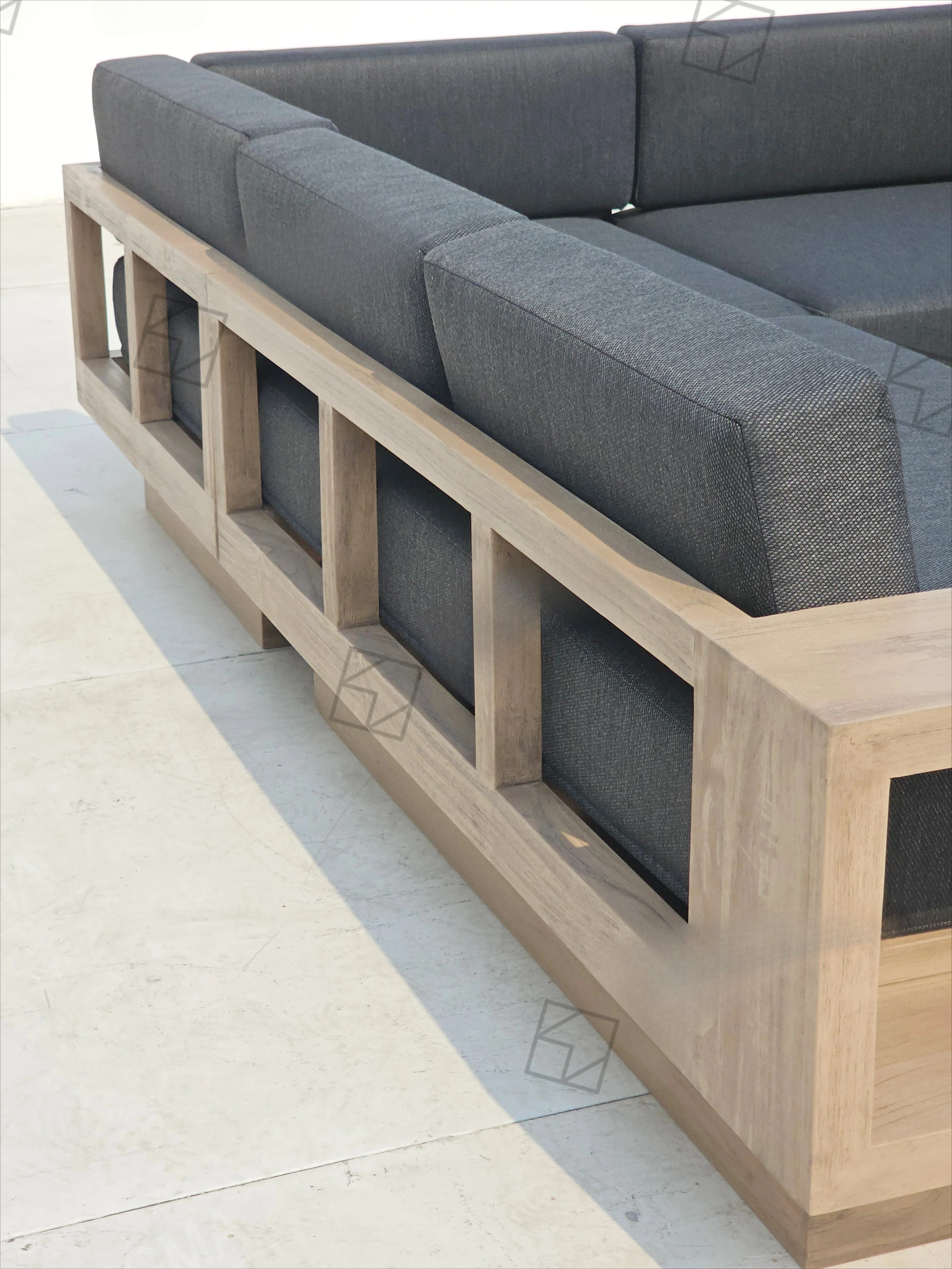 Modern Garden L-Shaped Section - Outdoor Furniture Lounge Set recension och pris