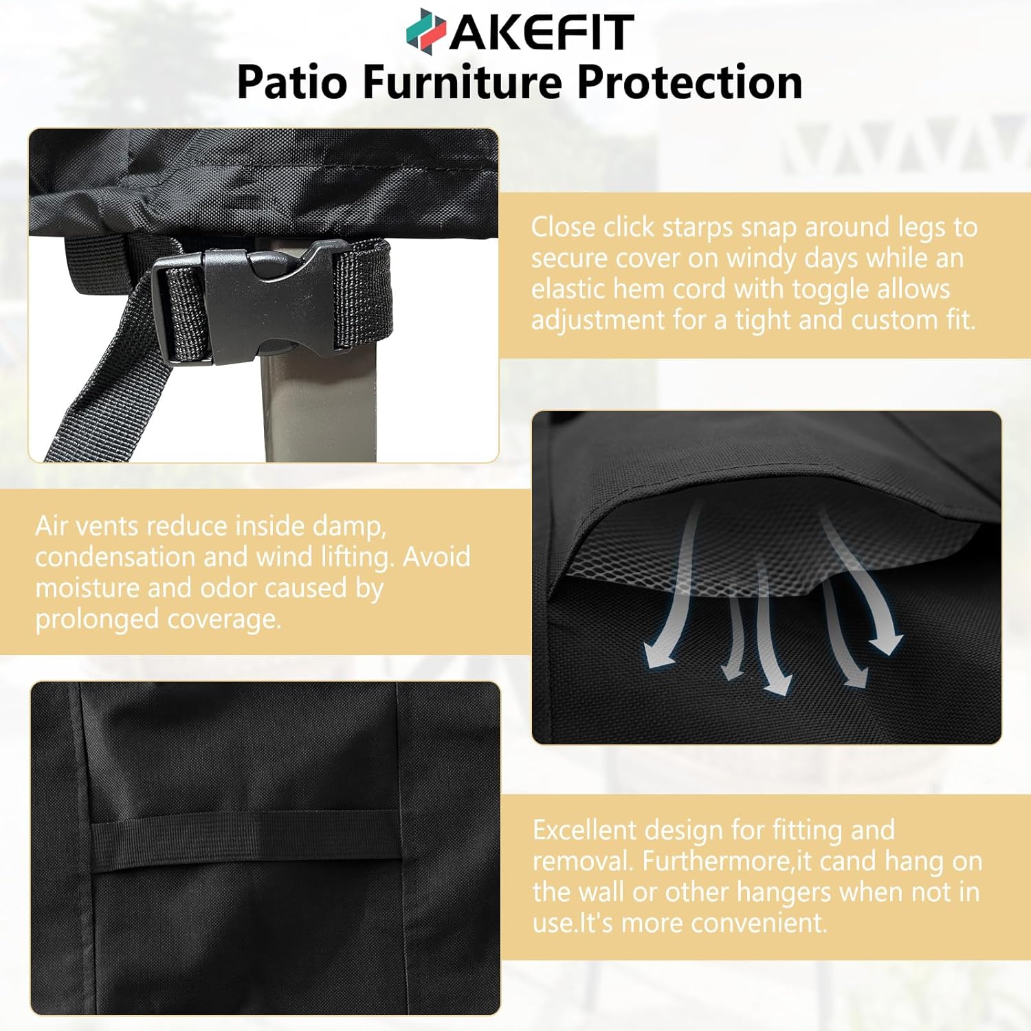 Heavy Duty Waterproof Patio Fu - Outdoor Furniture Heavy recension och pris