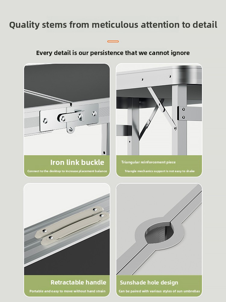 Folding tables for street vend - Outdoor Furniture Vendors recension och pris
