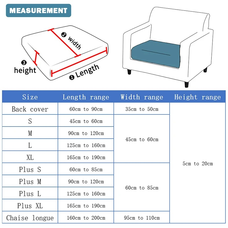 Elastic Waterproof Sofa Cushio - Outdoor Furniture Upholstery recension och pris