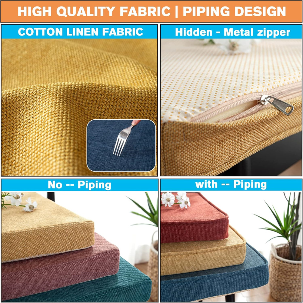 Single Piping Long Bench Cushi - Outdoor Furniture Upholstery recension och pris