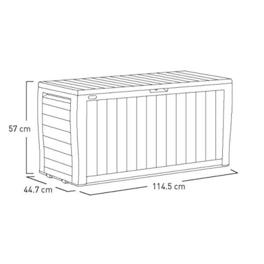 Marvel+ 270L Outdoor 65% recyc - Outdoor Furniture Recycled Plastic recension och pris