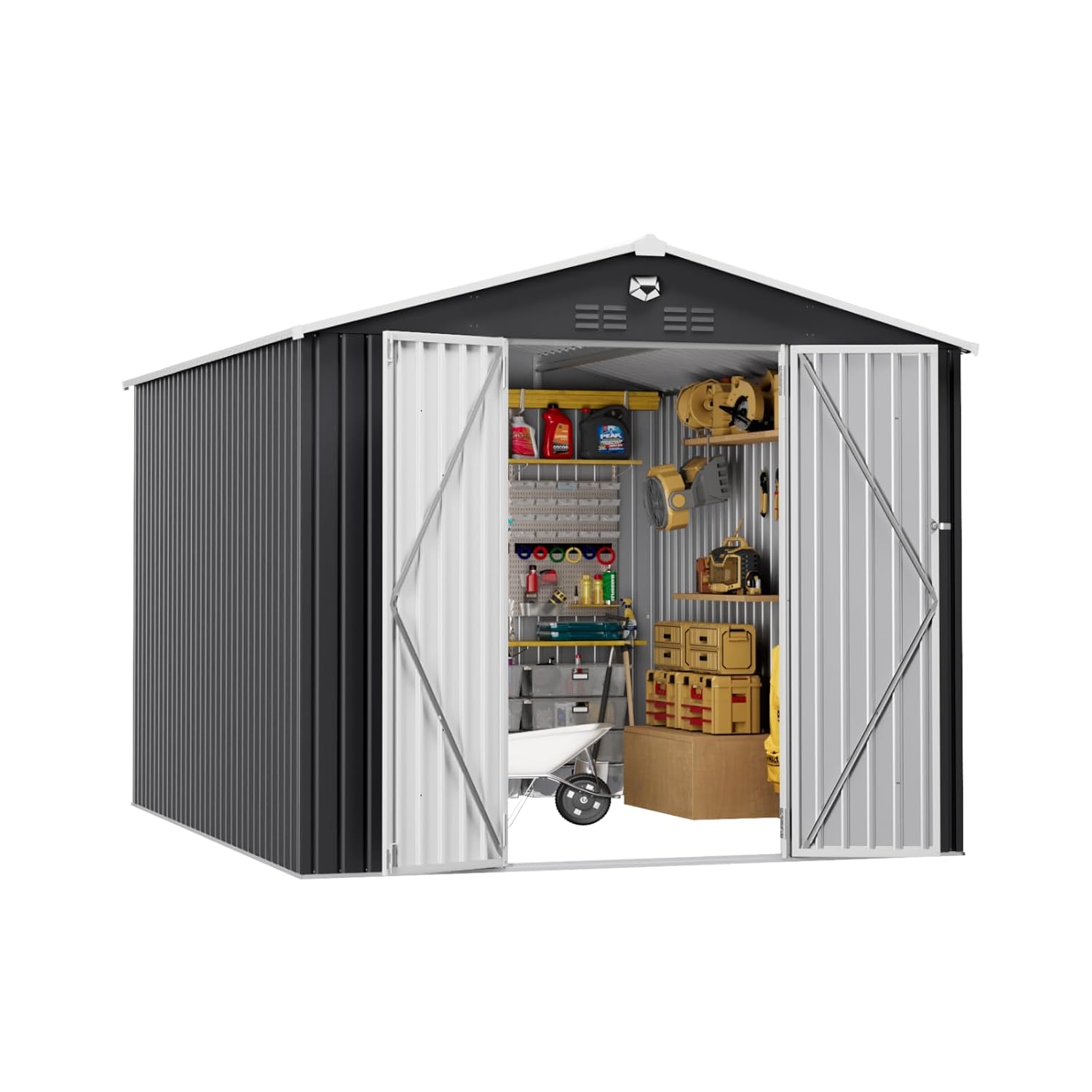 10x12 FT Metal Outdoor Storage - Outdoor Furniture Design recension och pris