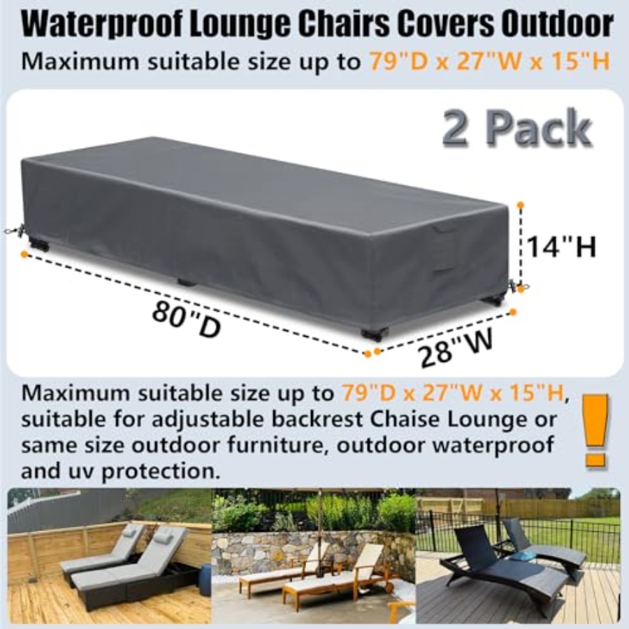 Outdoor Chaise Lounge Covers 6 - Outdoor Furniture Design recension och pris