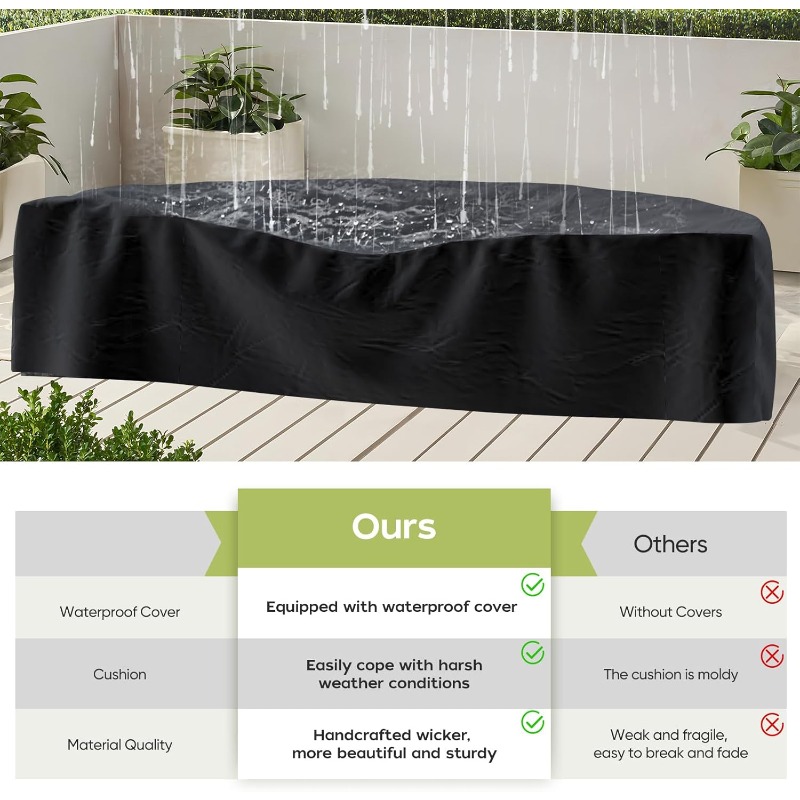 ABCASA Outdoor Patio Furniture - Outdoor Furniture Deals recension och pris