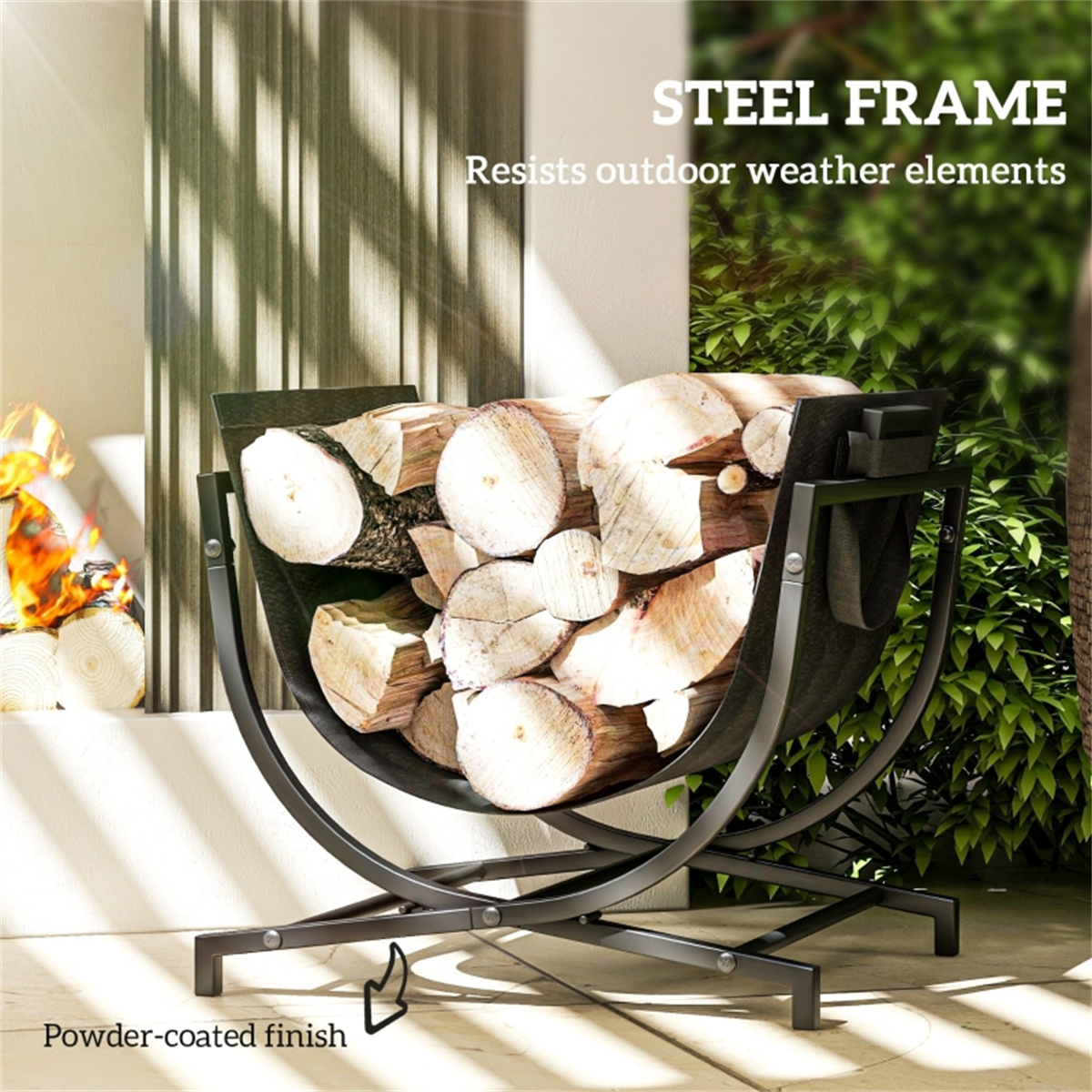 Outdoor Furniture Firewood Rac - Outdoor Furniture Heavy recension och pris