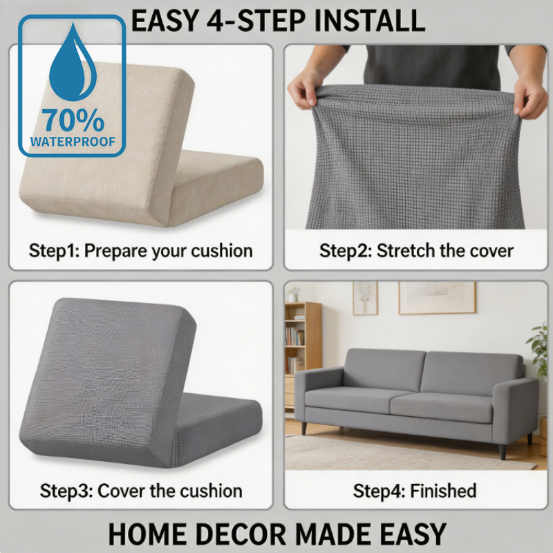 1PC Waterproof Sofa Seat Cushi - Outdoor Furniture Upholstery recension och pris