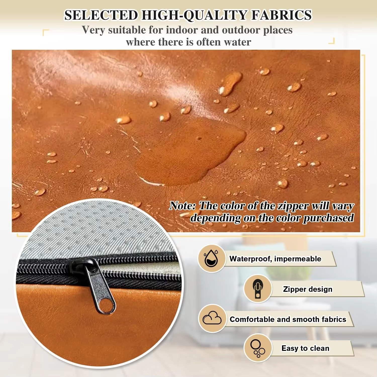 Custom waterproof Bench Cushio - Outdoor Furniture Upholstery recension och pris