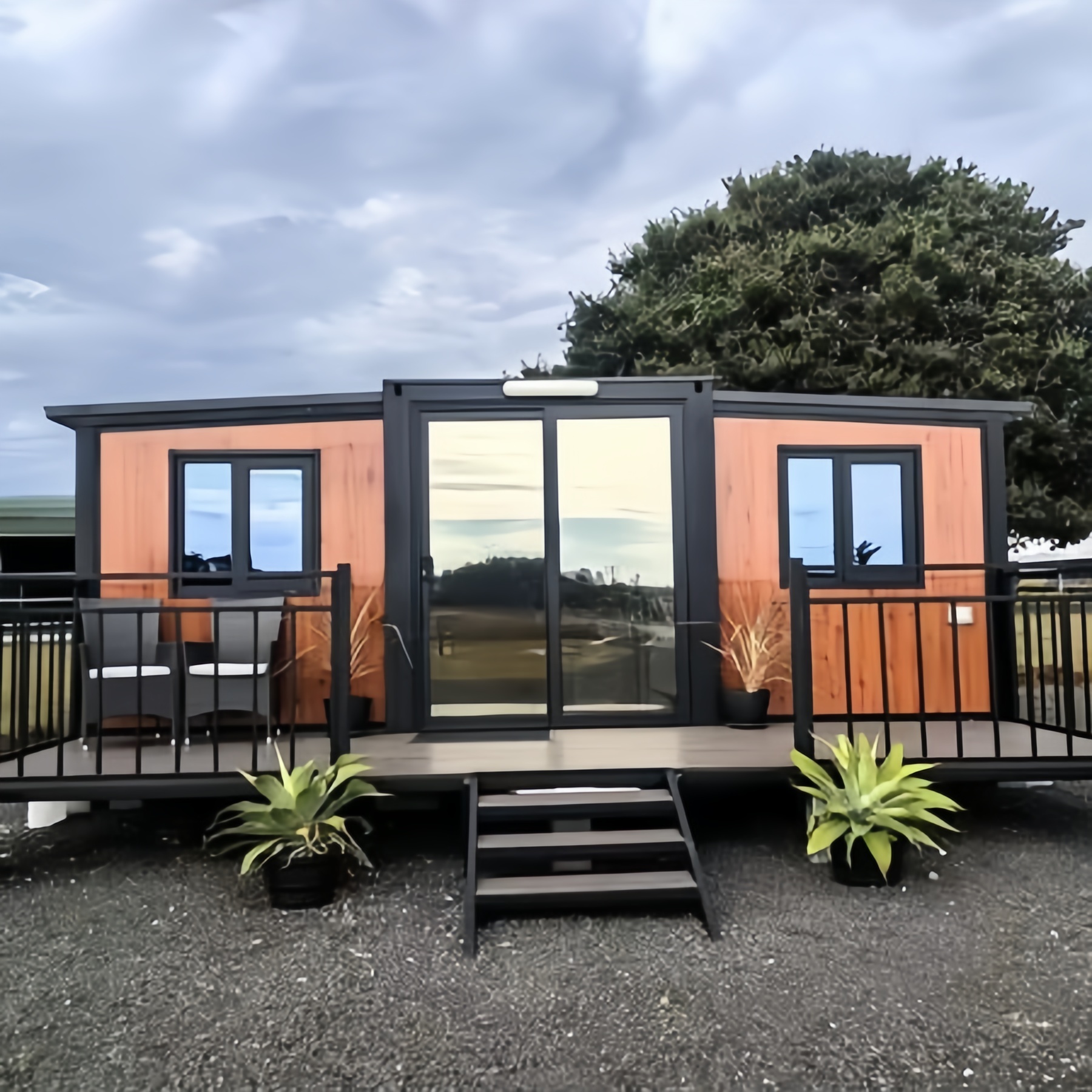 40FT Expandable Modular Prefab - Outdoor Furniture Modern recension och pris
