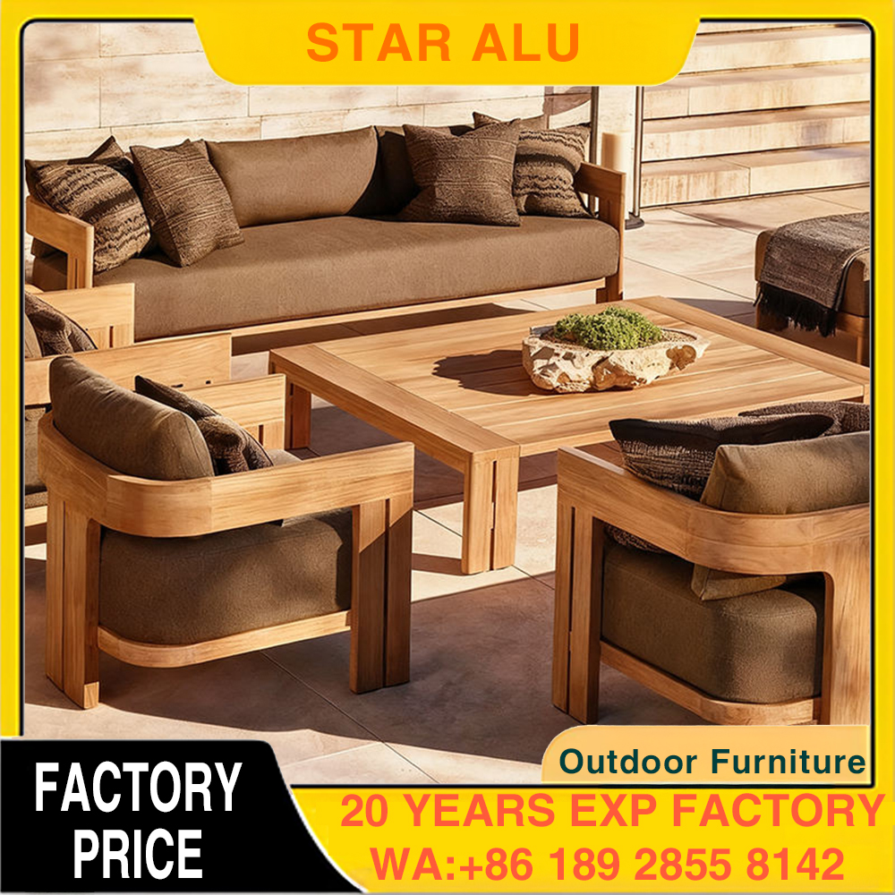 Outdoor Teak Sofa Set 2026 | P - Outdoor Furniture Europe recension och pris