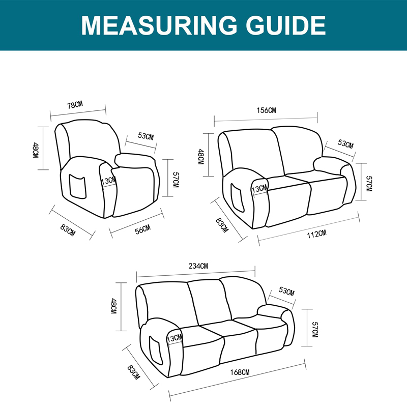 1/2/3 seater Recliner Stretch  - Outdoor Furniture Upholstery recension och pris