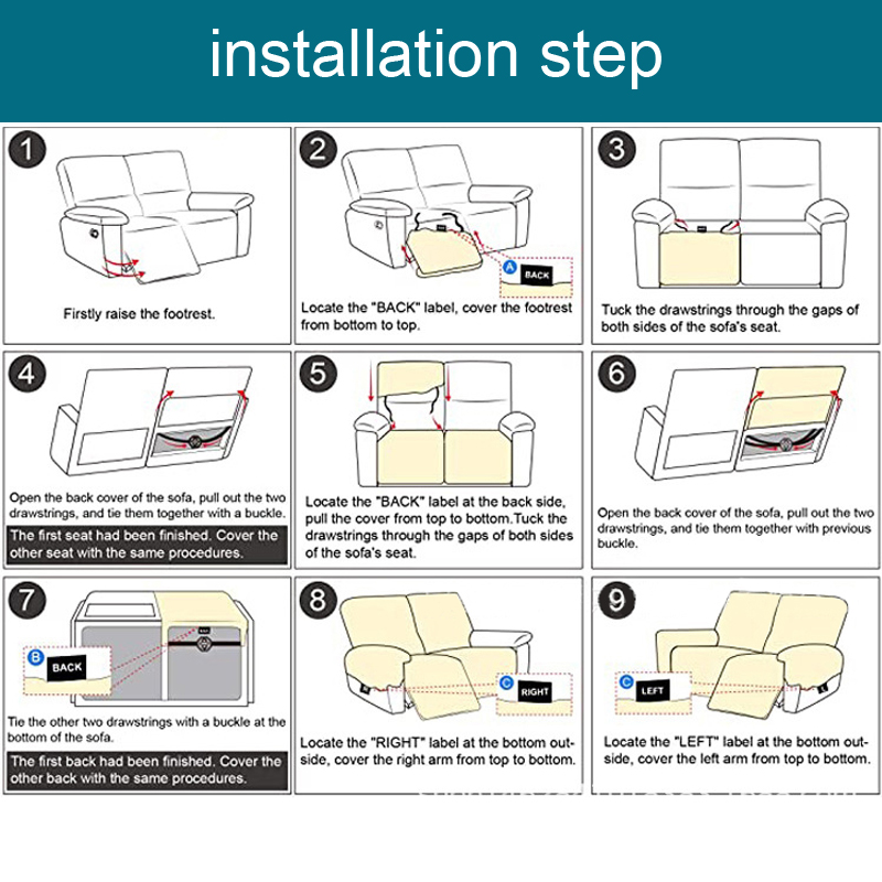1/2/3 seater Recliner Stretch  - Outdoor Furniture Upholstery recension och pris