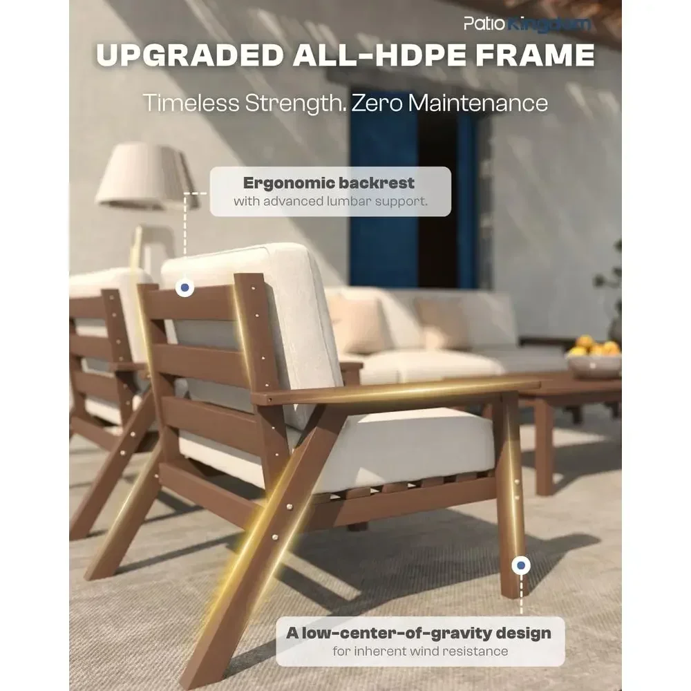 Durable Beige Cushioned Outdoo - Outdoor Furniture Durable recension och pris