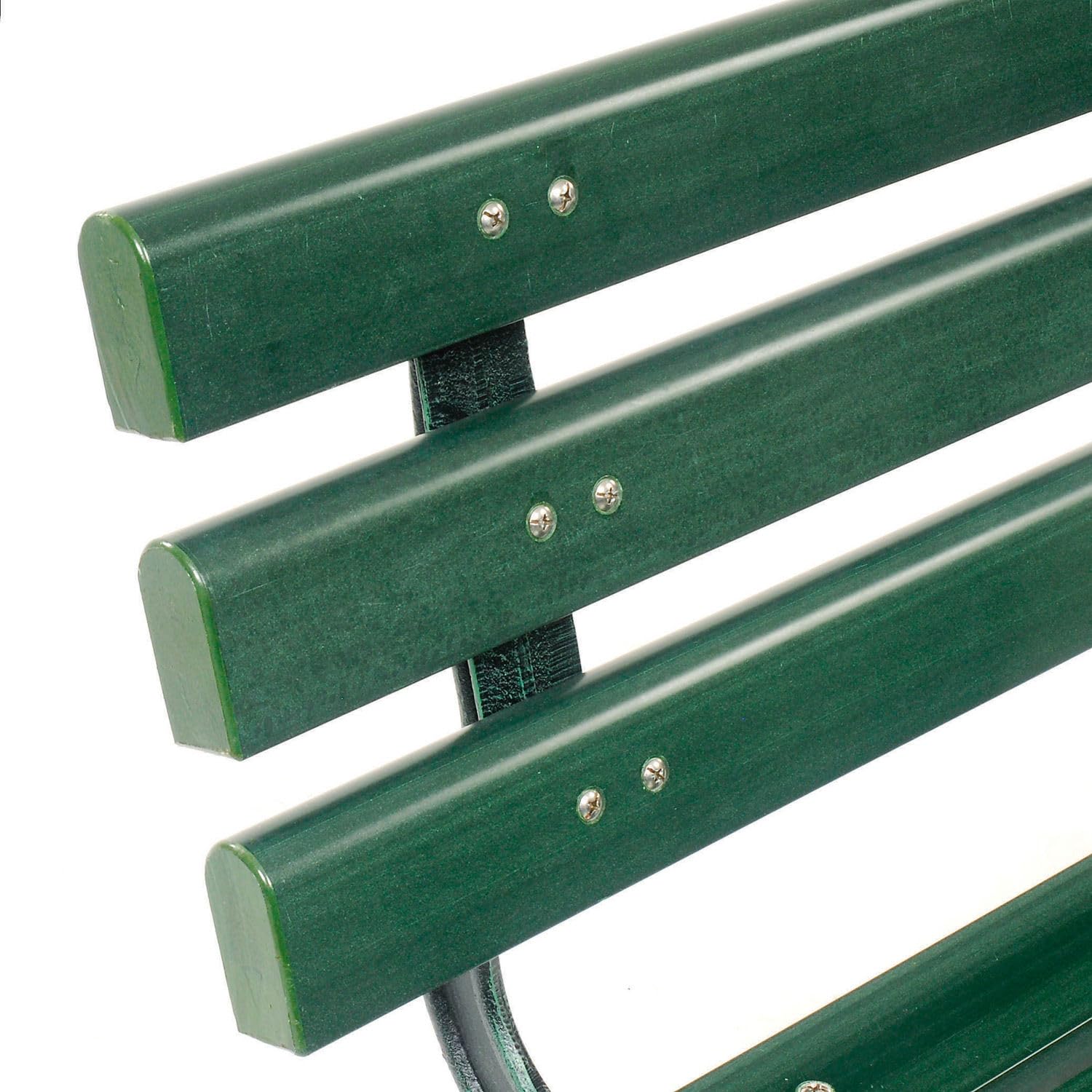 4ft Outdoor Park Bench with Ba - Outdoor Furniture Recycled Plastic recension och pris