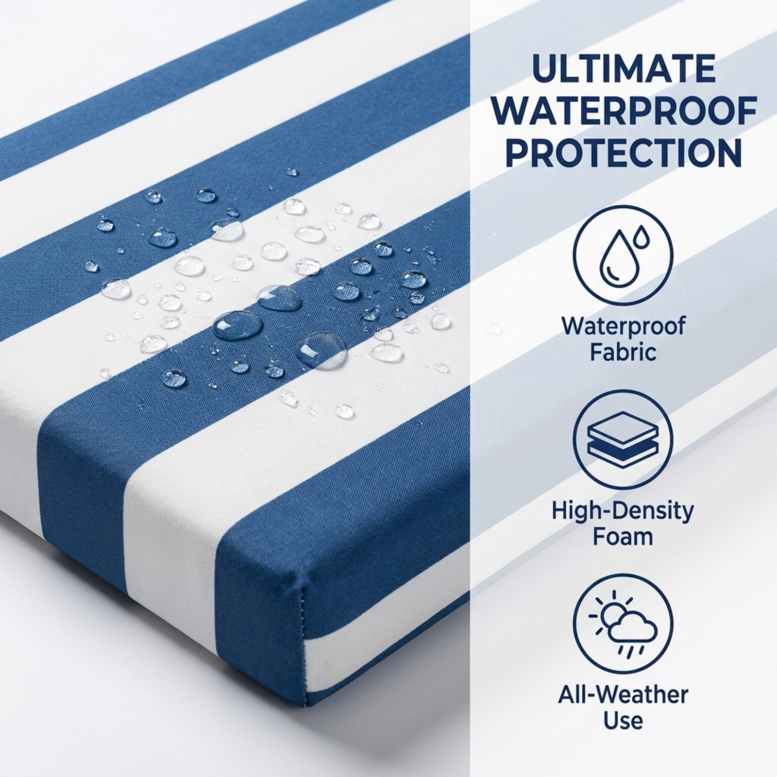 Outdoor Waterproof Custom Stri - Outdoor Furniture Upholstery recension och pris