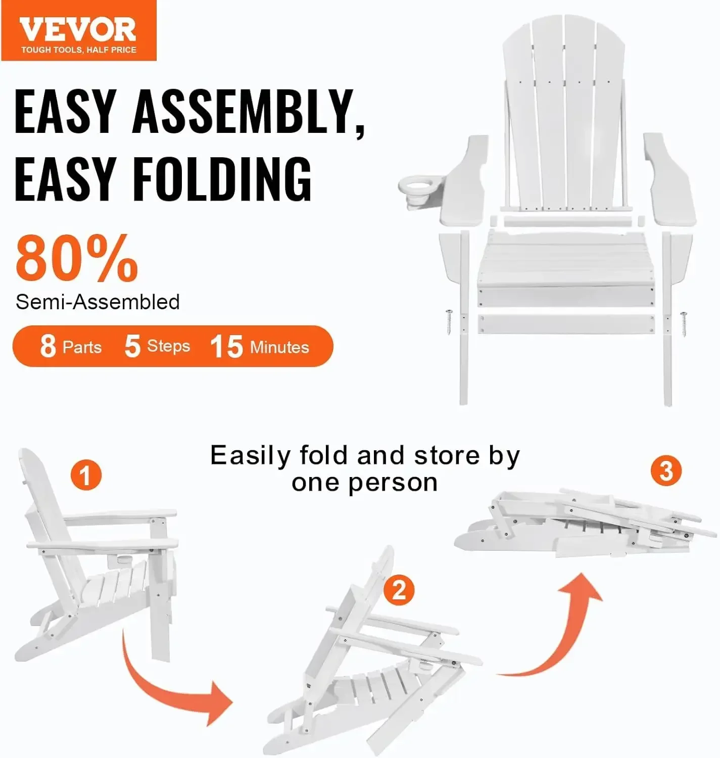 Hot salesBig deal Folding Adir - Outdoor Furniture Deals recension och pris