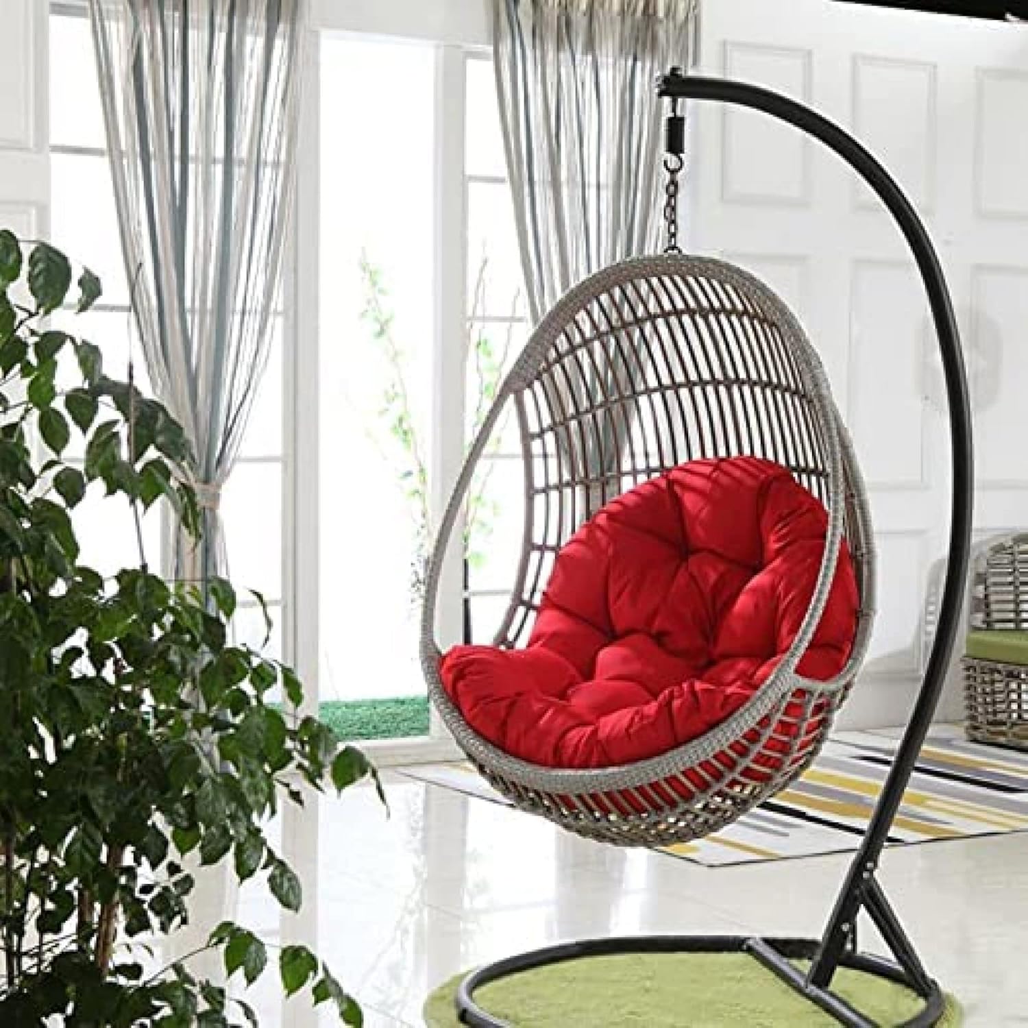 Water Resistant Hanging Egg Ch - Outdoor Furniture Upholstery recension och pris