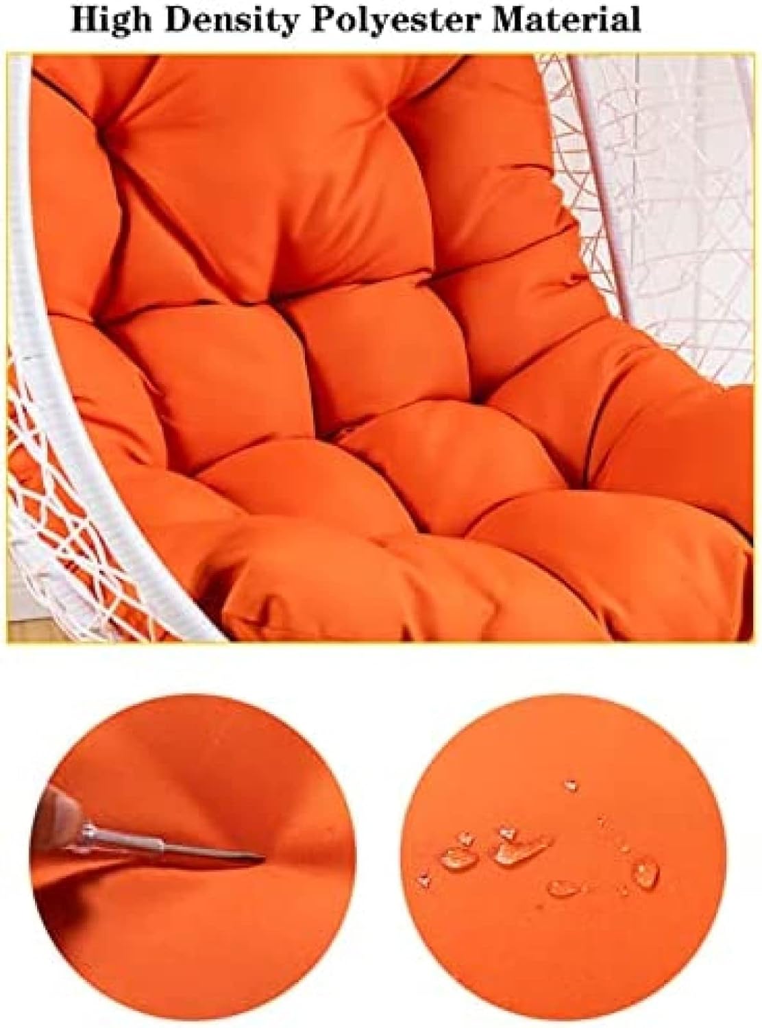 Water Resistant Hanging Egg Ch - Outdoor Furniture Upholstery recension och pris