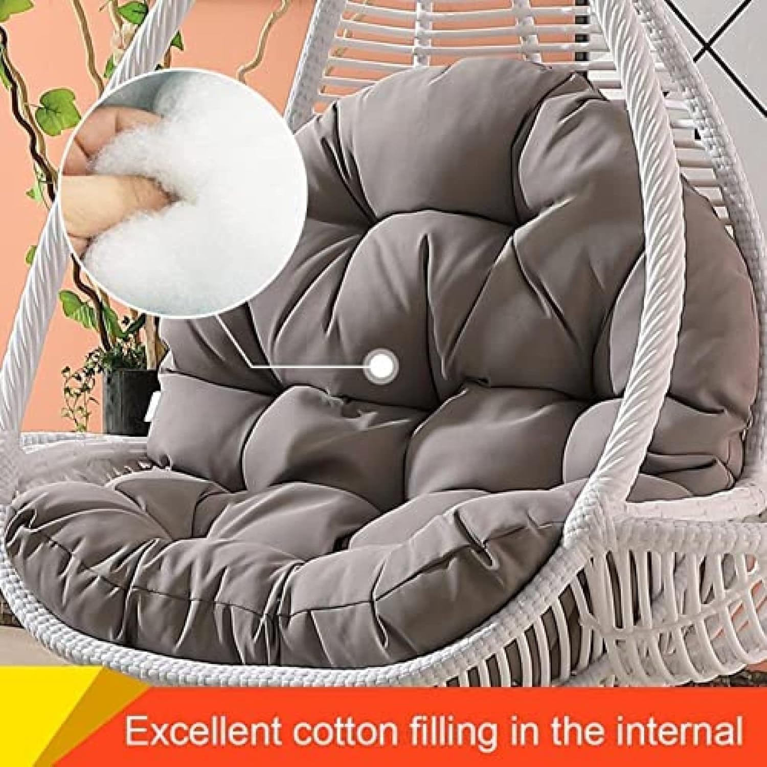 Water Resistant Hanging Egg Ch - Outdoor Furniture Upholstery recension och pris