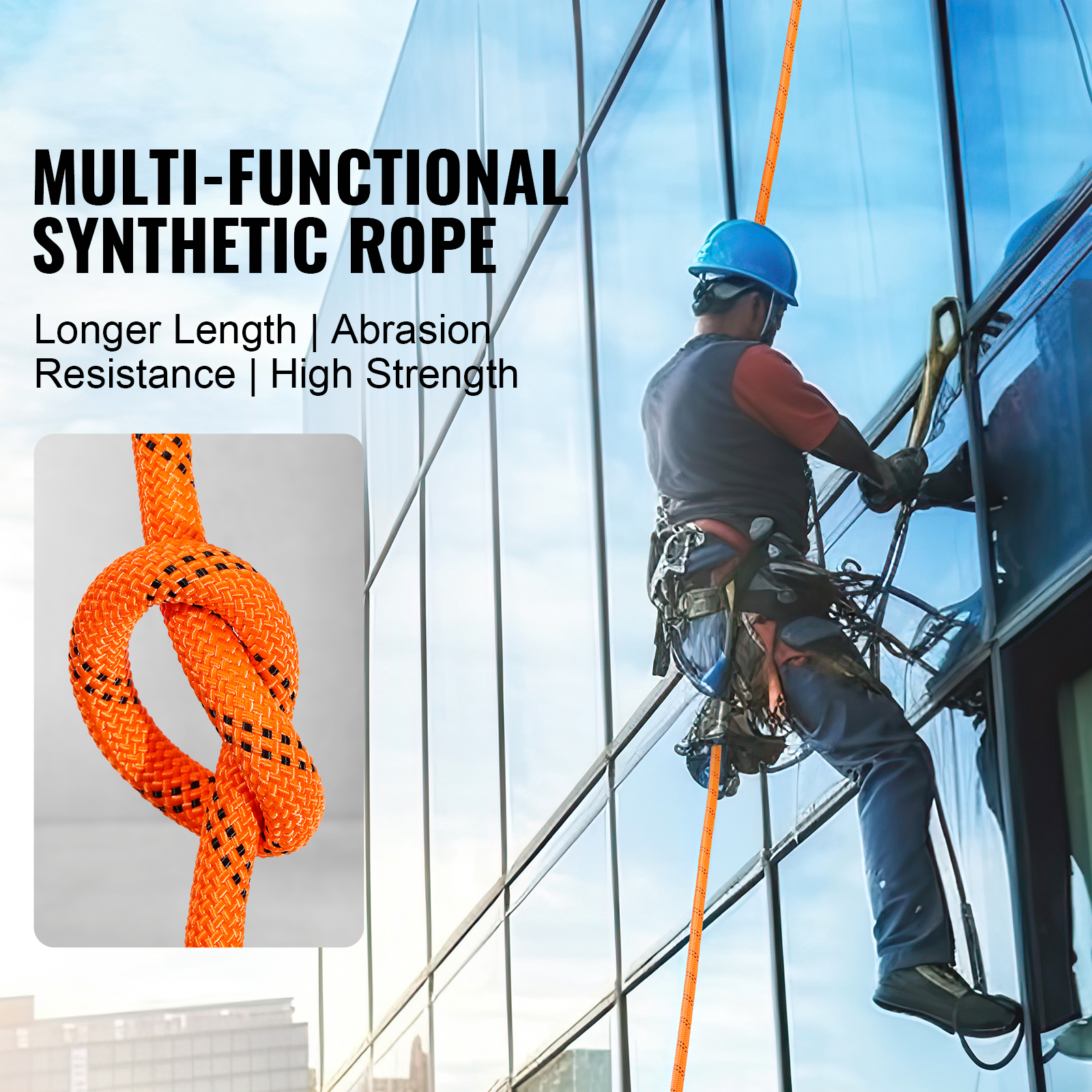 SucceBuy 120ft Dual-Weave Poly - Outdoor Furniture Rope recension och pris