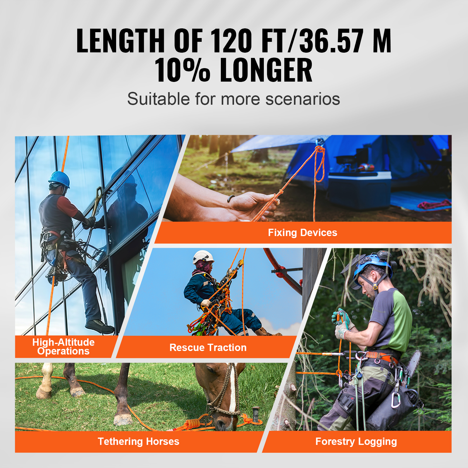 SucceBuy 120ft Dual-Weave Poly - Outdoor Furniture Rope recension och pris