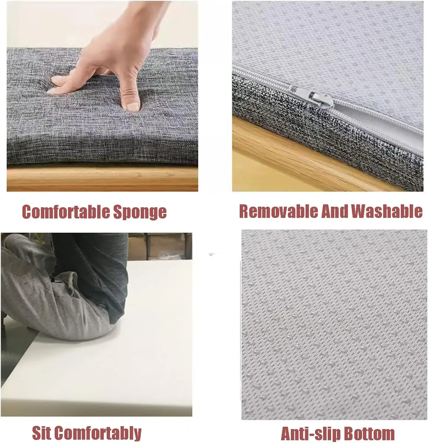 Long Bench Cushions 5cm Chair  - Outdoor Furniture Upholstery recension och pris