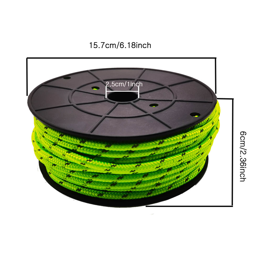 30M Reflective Paracord 6mm Pa - Outdoor Furniture Rope recension och pris