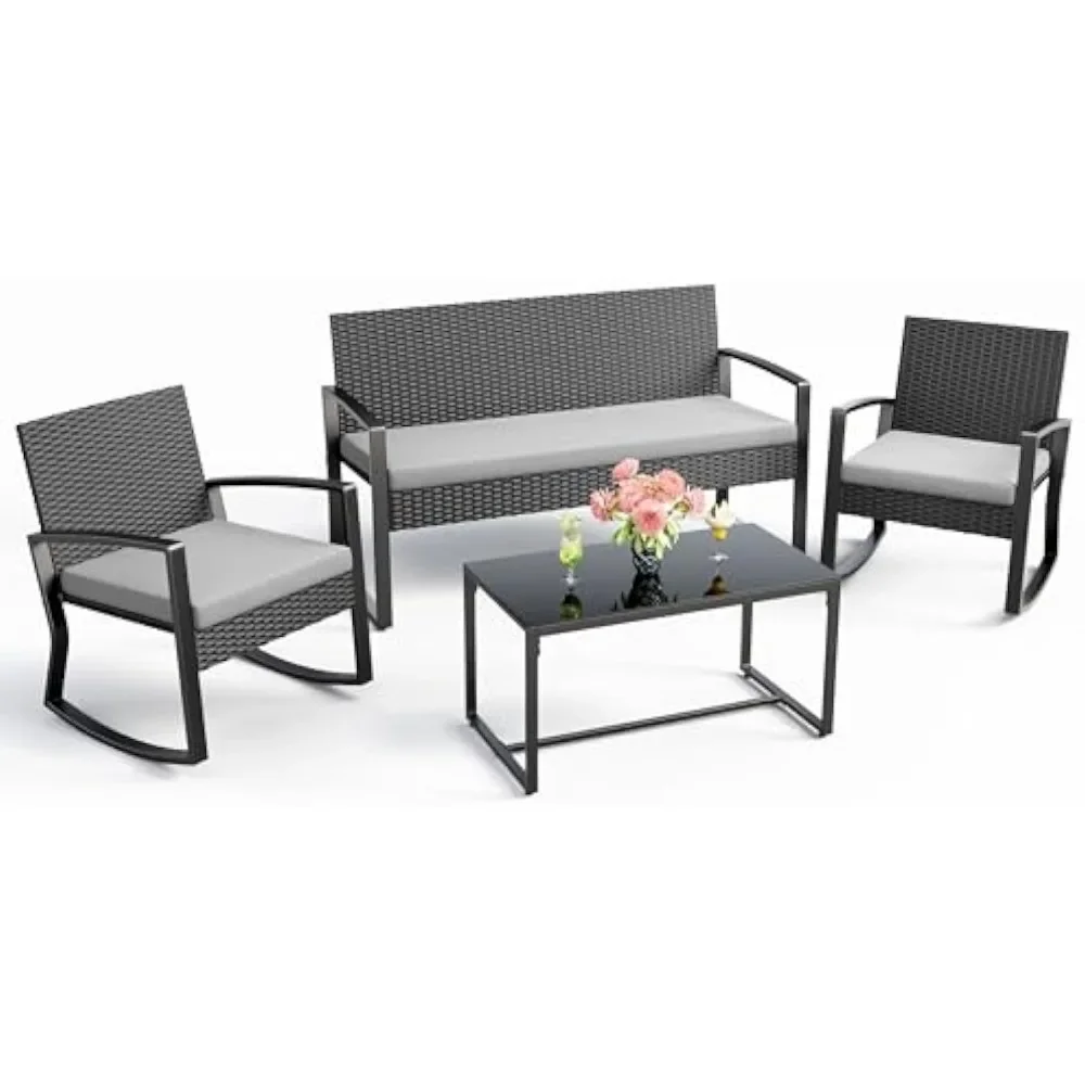 4 Piece Outdoor Patio Furnitur - Outdoor Furniture Deals recension och pris