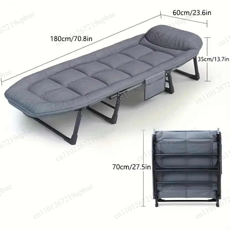 Portable Folding Sleeping Bed  - Outdoor Furniture Heavy recension och pris