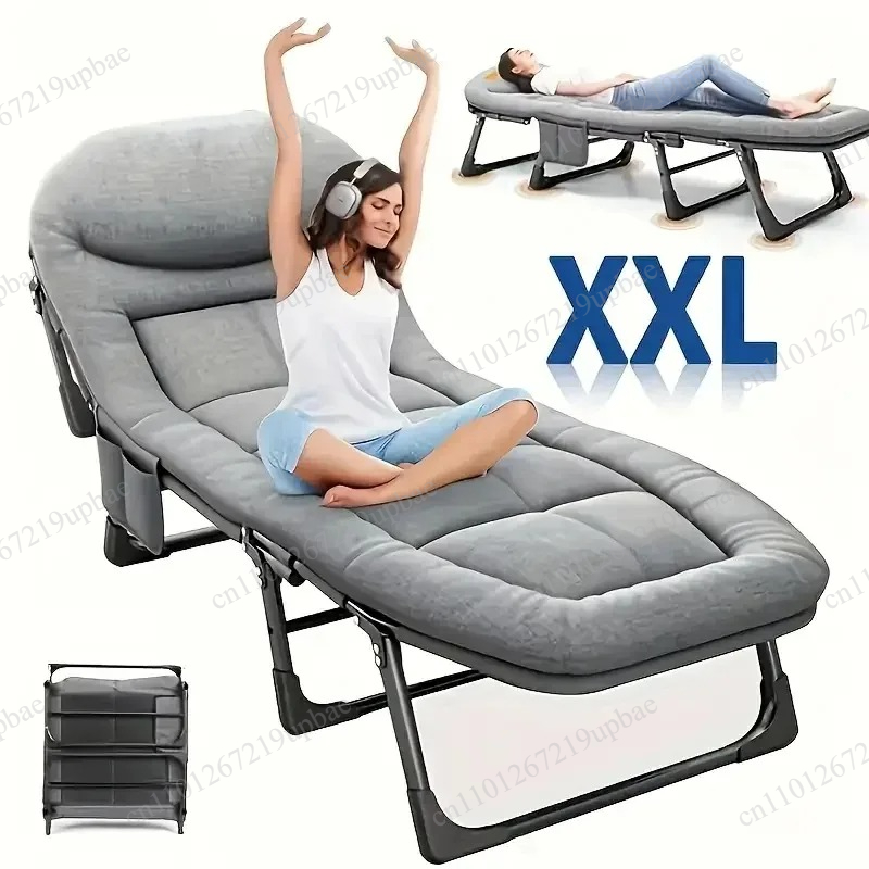 Portable Folding Sleeping Bed  - Outdoor Furniture Heavy recension och pris