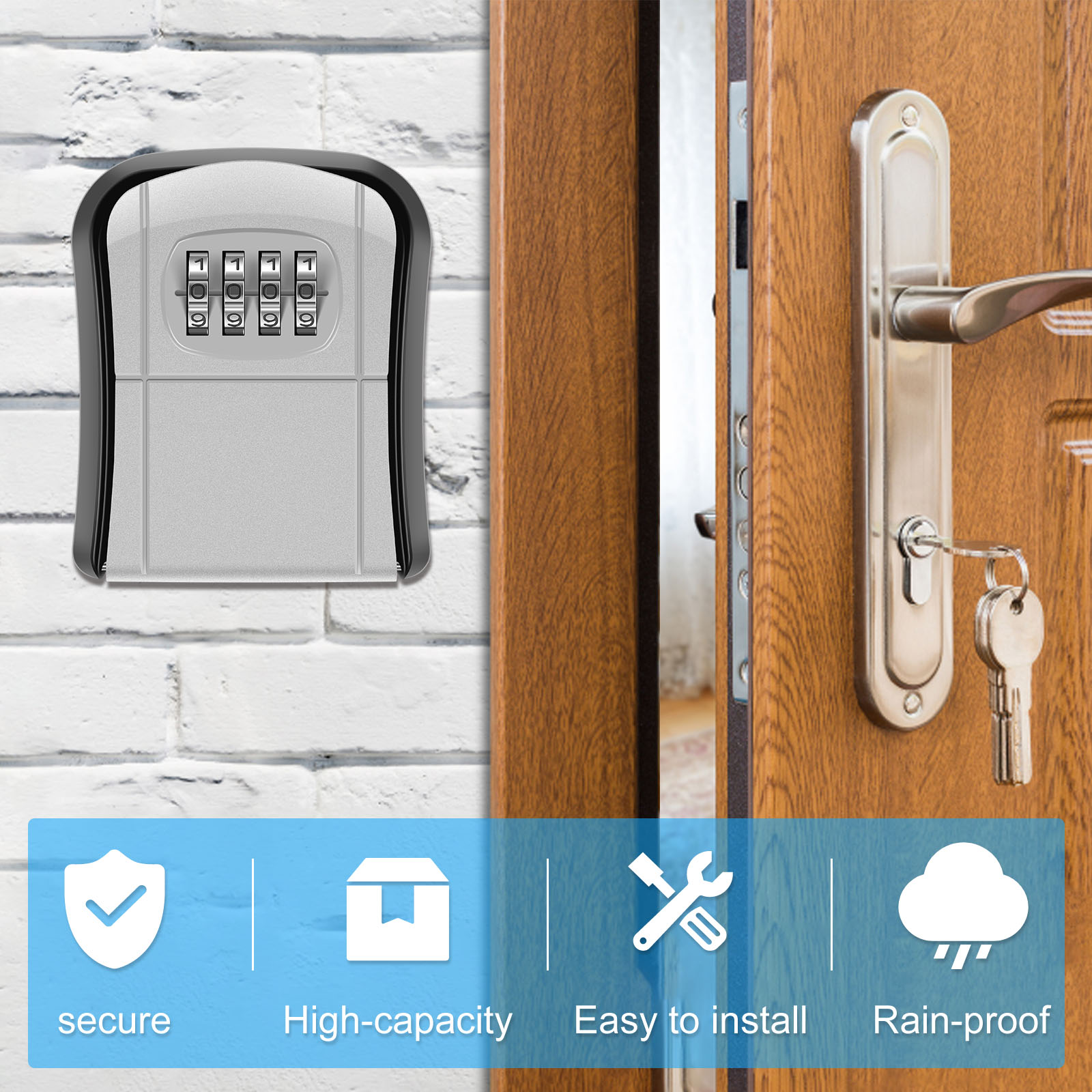 Key Safe Box for Outside Wall  - Outdoor Furniture Warehouse recension och pris