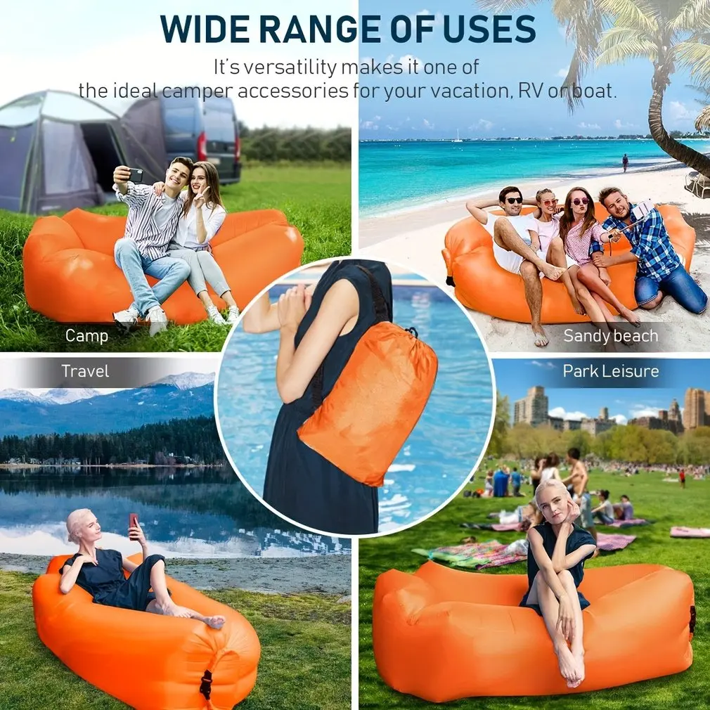 Portable Inflatable Lounger La - Outdoor Furniture Lounge Set recension och pris