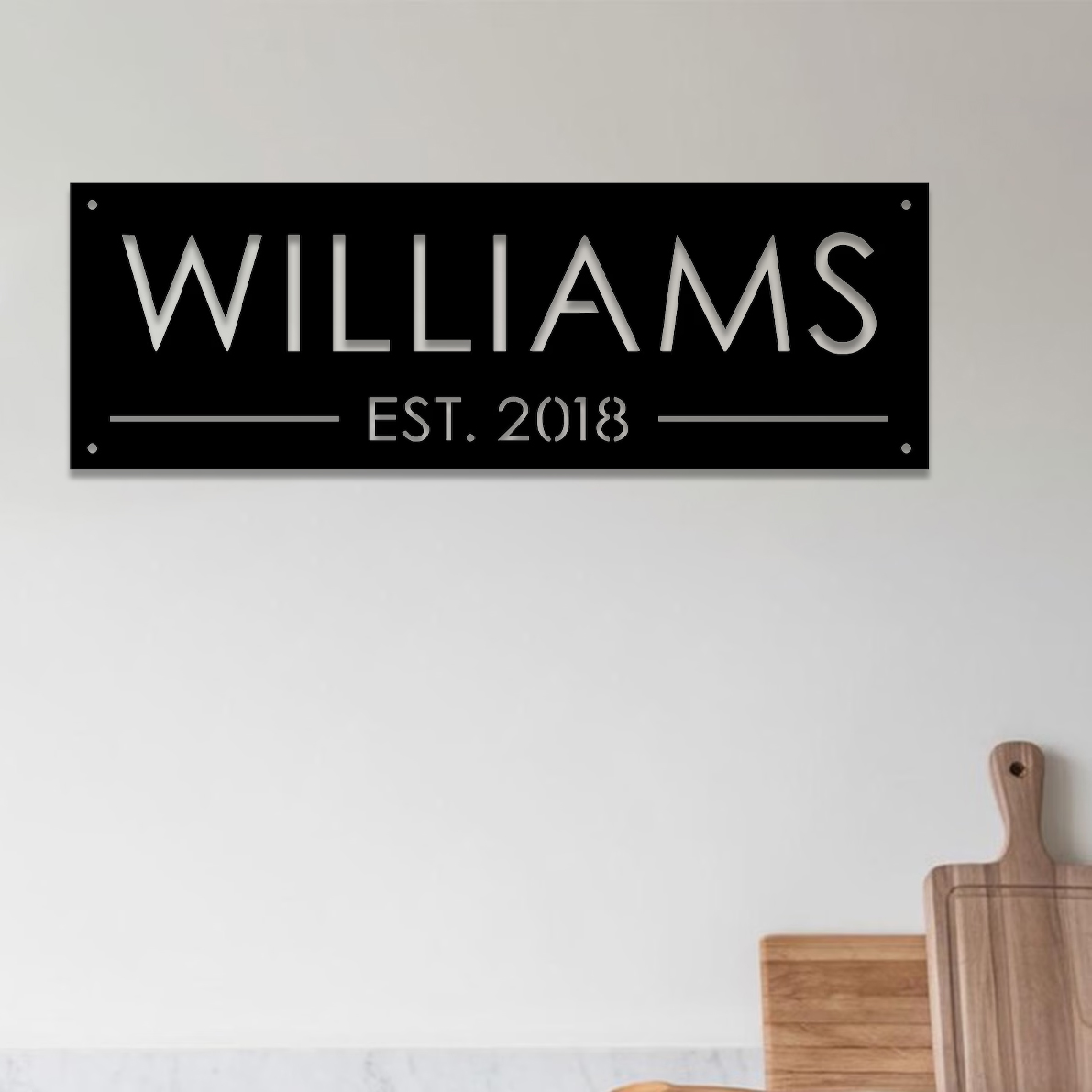 Personalized Metal Sign, Custo - Outdoor Furniture Metal recension och pris
