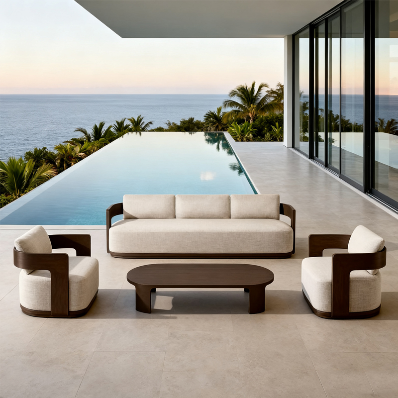 Hotel Outdoor Sofa Set, Premiu - Outdoor Furniture Lounge Set recension och pris