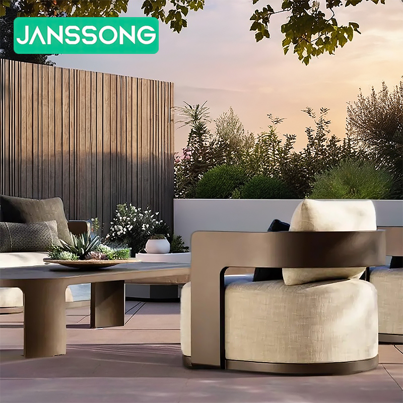 Hotel Outdoor Sofa Set, Premiu - Outdoor Furniture Lounge Set recension och pris