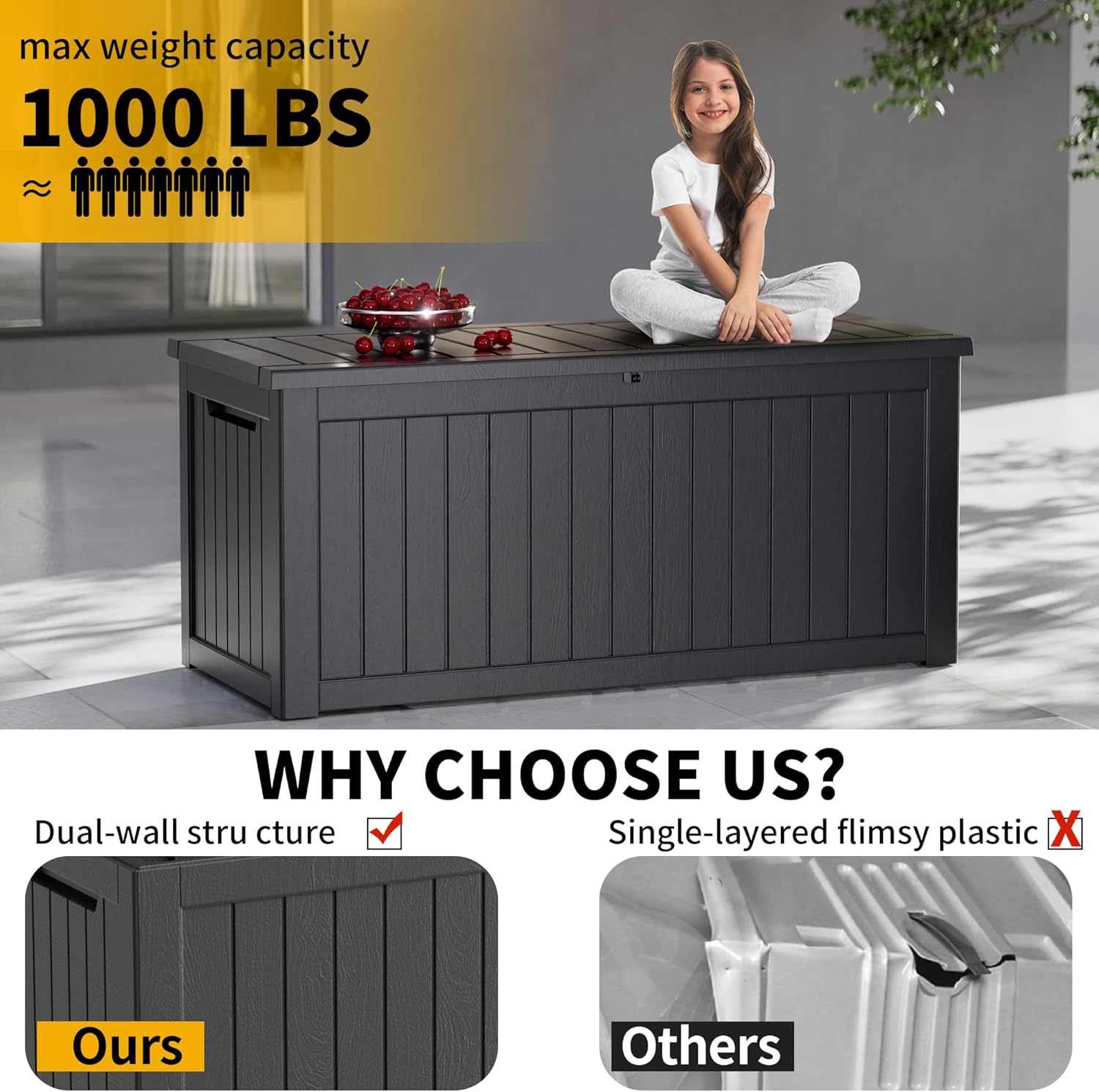 270-Gallon Ultra-Large Outdoor - Outdoor Furniture Warehouse recension och pris