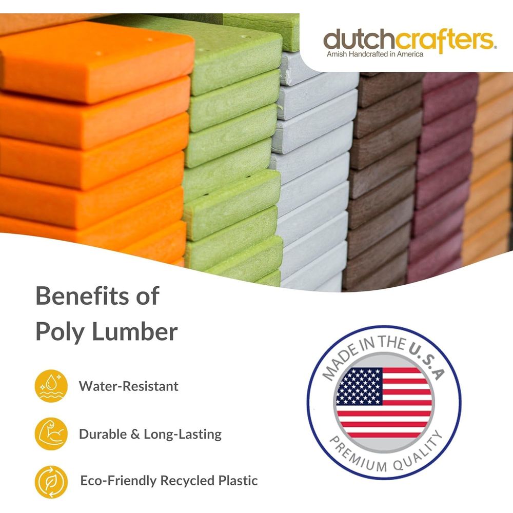 Eco-Friendly Recycled Plastic  - Outdoor Furniture Recycled Plastic recension och pris