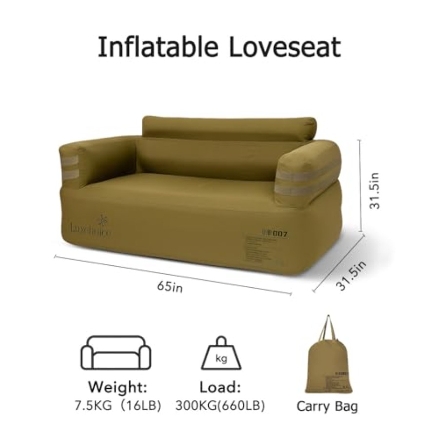 Portable Inflatable Couch for  - Outdoor Furniture Heavy recension och pris