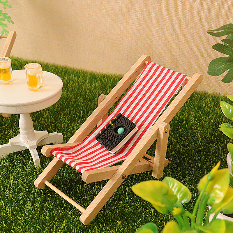 Dollhouse Miniature Items Wood - Outdoor Furniture Europe recension och pris