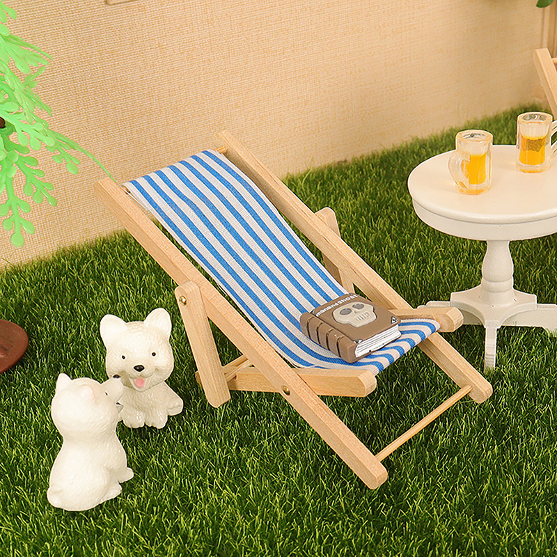 Dollhouse Miniature Items Wood - Outdoor Furniture Europe recension och pris