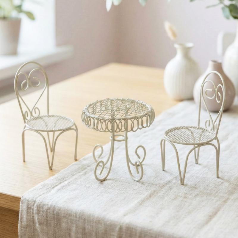 1/3Pcs Dollhouse Garden Displa - Outdoor Furniture Design recension och pris